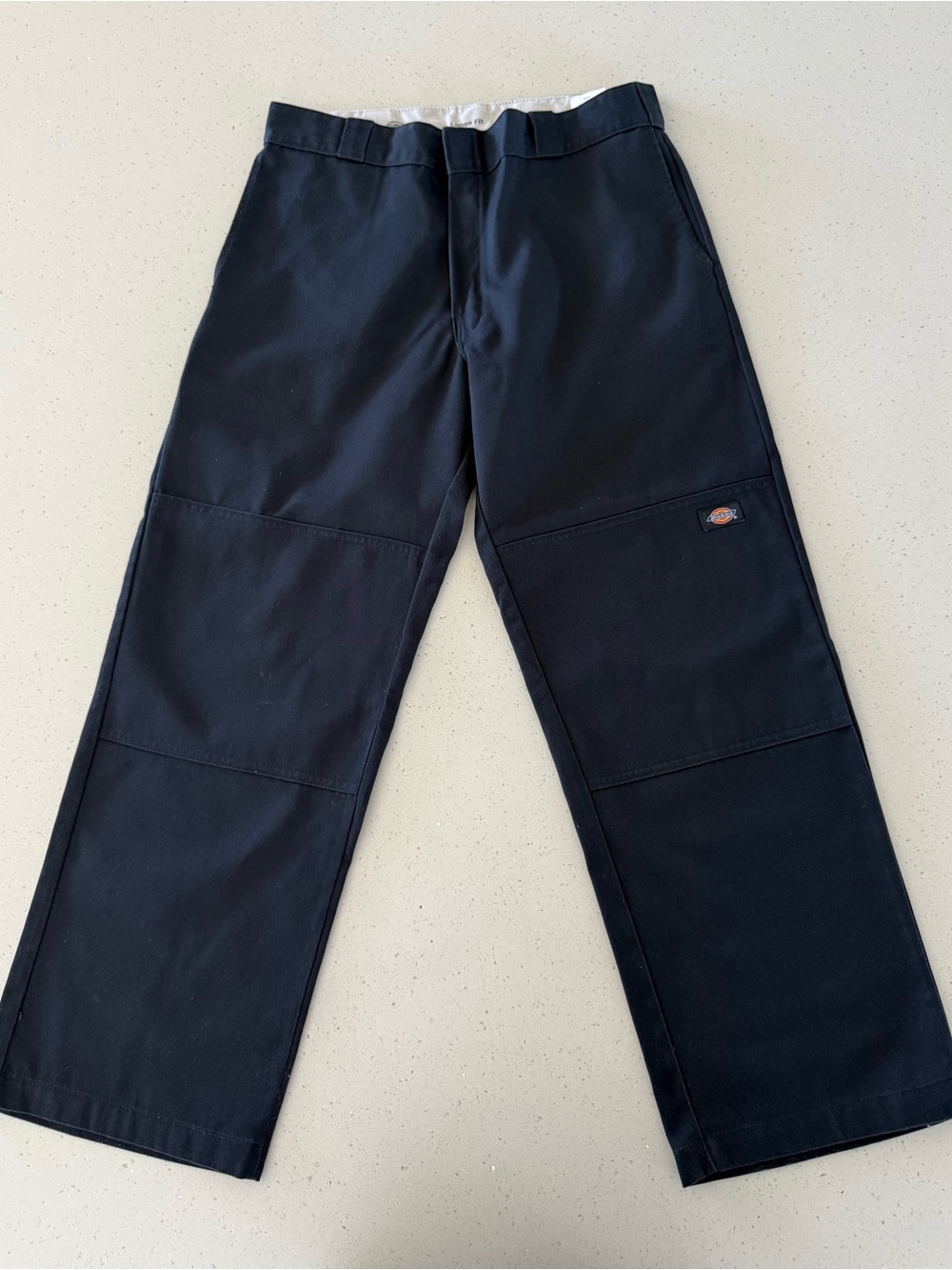 Dickies Men’s Black Straight-Leg Cargo Work Pants